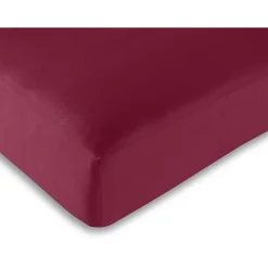 Univers Décor 1 Acheté + 1 Offert / 2 Draps housse Rouge 200 x 200 cm - Rouge - 200 x 200 cm "King size" Online