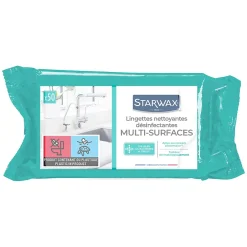 Starwax 50 lingettes nettoyantes désinfectantes Discount