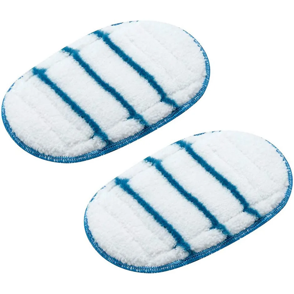 Black+Decker 2 Patins en Microfibre pour Balais Vapeur avec Gant Steamitt™ FSHSMPA-XJ
