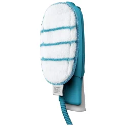 Black+Decker 2 Patins en Microfibre pour Balais Vapeur avec Gant Steamitt™ FSHSMPA-XJ
