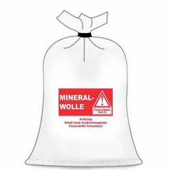 Boni-shop 10 pièces de sacs KMF pour déchets de fibre minérale 140 x 220 cm