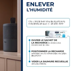 Starwax 6 recharges de 500g universelles pour absorbeur d'humidité New