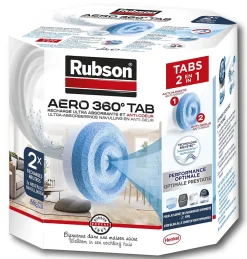 Rubson 2 recharges pour absorbeur d'humidité Aero 360° Discount