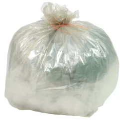 10 sacs poubelle transparents jetables 100L Sale