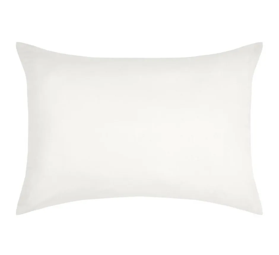 Eden 1 Taie d'39oreiller coton uni 50 x 70 cm s ivoire