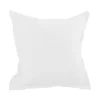 Eden 1 Taie d'39oreiller coton uni 65 x 65 cm Alice blanc