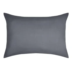Eden 1 Taie d'39oreiller coton uni 50 x 70 cm s ardoise Outlet