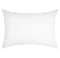 Eden 1 Taie d'39oreiller coton uni 50 x 70 cm s blanc