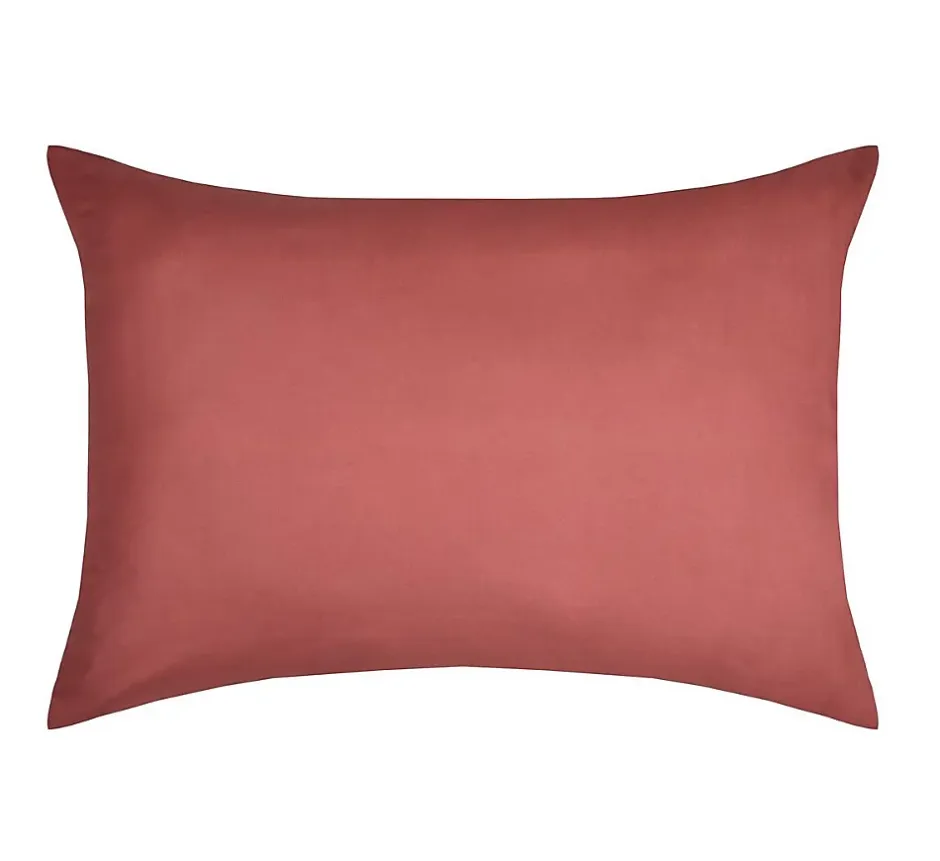 Eden 1 Taie d'39oreiller coton uni 50 x 70 cm s rouge Best