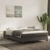 Vidaxl 347809 Matelas de lit à ressorts ensachés Gris foncé 140x200 cm epaisseur 20 cm