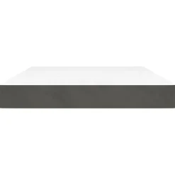 Vidaxl 347809 Matelas de lit à ressorts ensachés Gris foncé 140x200 cm epaisseur 20 cm