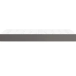 Vidaxl 347746 Matelas de lit à ressorts ensachés Gris 100x200x20cm Similicuir Sale