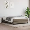 Vidaxl 347798 Matelas de lit à ressorts ensachés Taupe 140x200 cm epaisseur 20 cm Tissu