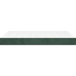 Vidaxl 347811 Matelas de lit à ressorts ensachés Vert foncé 140x200 cm epaisseur 20 cm Hot