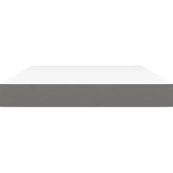 Vidaxl 347775 Matelas de lit à ressorts ensachés Gris foncé 140x190x20 cm Discount