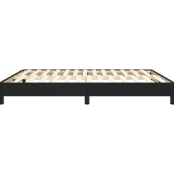Vidaxl 3120712 Sommier à ressorts de lit Noir 180x200 cm Similicuir Sale