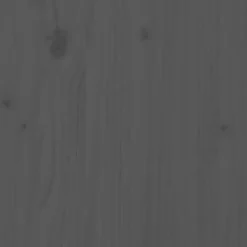 Vidaxl 824825 Tête de lit murale Gris 108x3x60 cm Bois massif de pin Clearance