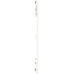 Vidaxl 824889 Tête de lit murale Blanc 127,5x3x90 cm Bois massif de pin Clearance