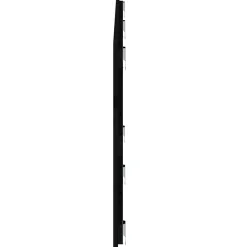 Vidaxl 824862 Tête de lit murale Noir 166x3x60 cm Bois massif de pin Discount