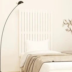 Vidaxl 824954 Tête de lit murale Blanc 82,5x3x110 cm Bois massif de pin Discount
