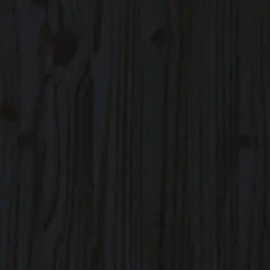 Vidaxl 824837 Tête de lit murale Noir 95,5x3x60 cm Bois massif de pin Best