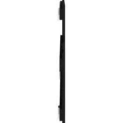 Vidaxl 824837 Tête de lit murale Noir 95,5x3x60 cm Bois massif de pin Best
