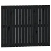 Vidaxl 824877 Tête de lit murale Noir 108x3x90 cm Bois massif de pin