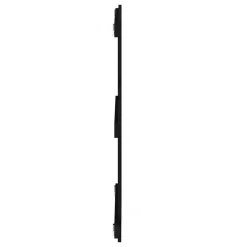 Vidaxl 824877 Tête de lit murale Noir 108x3x90 cm Bois massif de pin