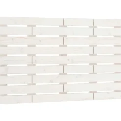 Vidaxl 824714 Tête de lit murale Blanc 106x3x63 cm Bois massif de pin
