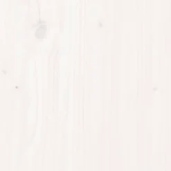 Vidaxl 824939 Tête de lit murale Blanc 127,5x3x110 cm Bois massif de pin Discount