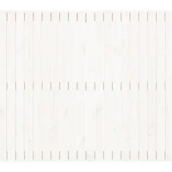Vidaxl 824939 Tête de lit murale Blanc 127,5x3x110 cm Bois massif de pin Discount