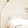 Vidaxl 824934 Tête de lit murale Blanc 95,5x3x110 cm Bois massif de pin