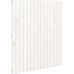 Vidaxl 824934 Tête de lit murale Blanc 95,5x3x110 cm Bois massif de pin
