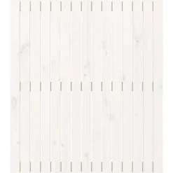 Vidaxl 824934 Tête de lit murale Blanc 95,5x3x110 cm Bois massif de pin