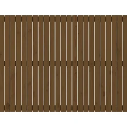 Vidaxl 824946 Tête de lit murale Marron miel 146,5x3x110cm Bois massif de pin