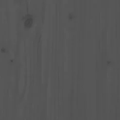 Vidaxl 824885 Tête de lit murale Gris 95,5x3x90 cm Bois massif de pin
