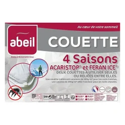 Abeil Couette 4 Saisons ANTI-ACARIENS 240x260cm