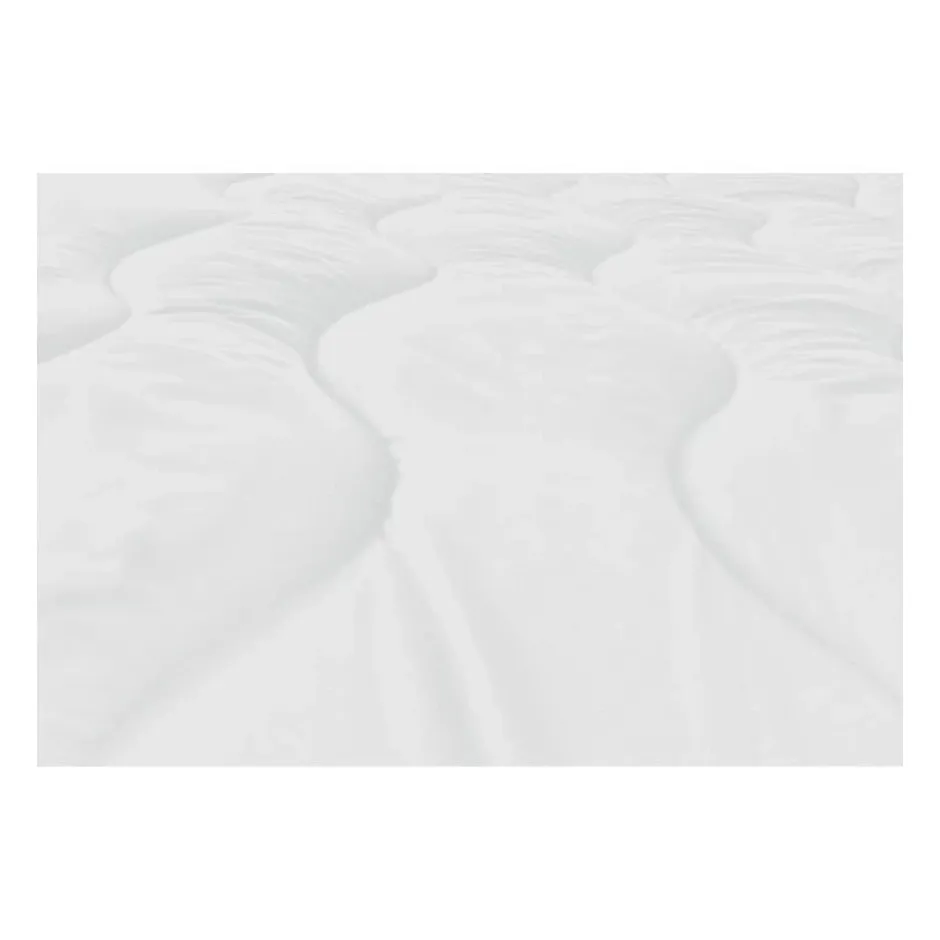 Abeil Couette Bicolore - 200 x 200 cm - Blanc et gris Best
