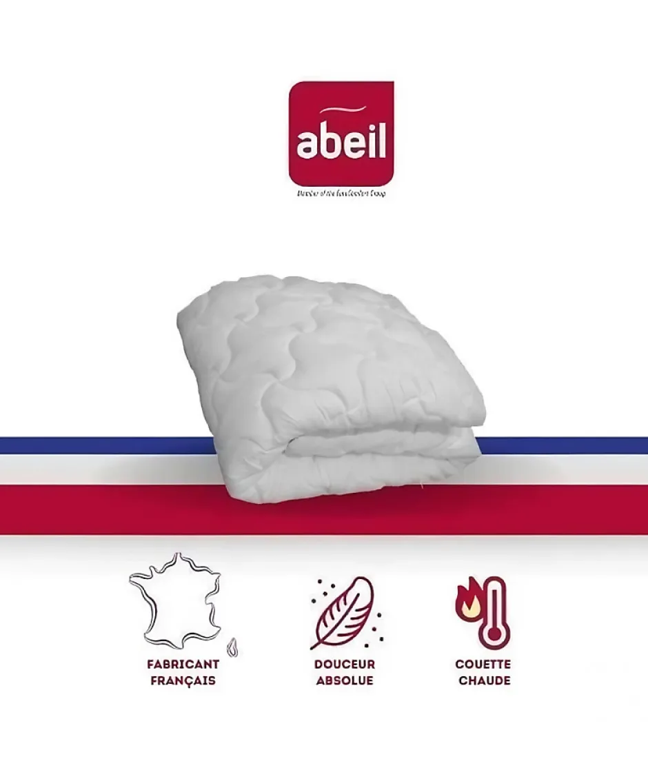 Abeil Couette chaude Douceur Absolue 220x240 cm blanc Best