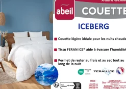 Abeil Couette légere ICEBERG 240x260cm