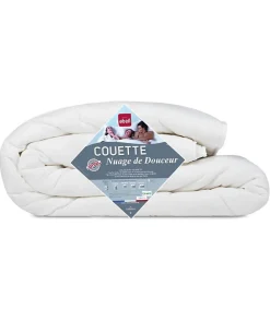 Abeil Couette légere NUAGE de DOUCEUR 200x200 cm blanc Hot
