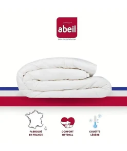Abeil Couette légere NUAGE de DOUCEUR 240x260 cm blanc