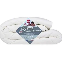 Abeil Couette légere NUAGE de DOUCEUR 240x260 cm blanc