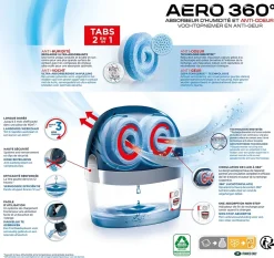 Rubson Absorbeur d'humidité AERO 360 40m² Sale