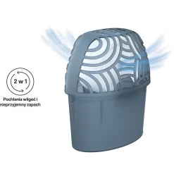 GoodHome Absorbeur d'humidité 20m² + 1 recharge galet 450g