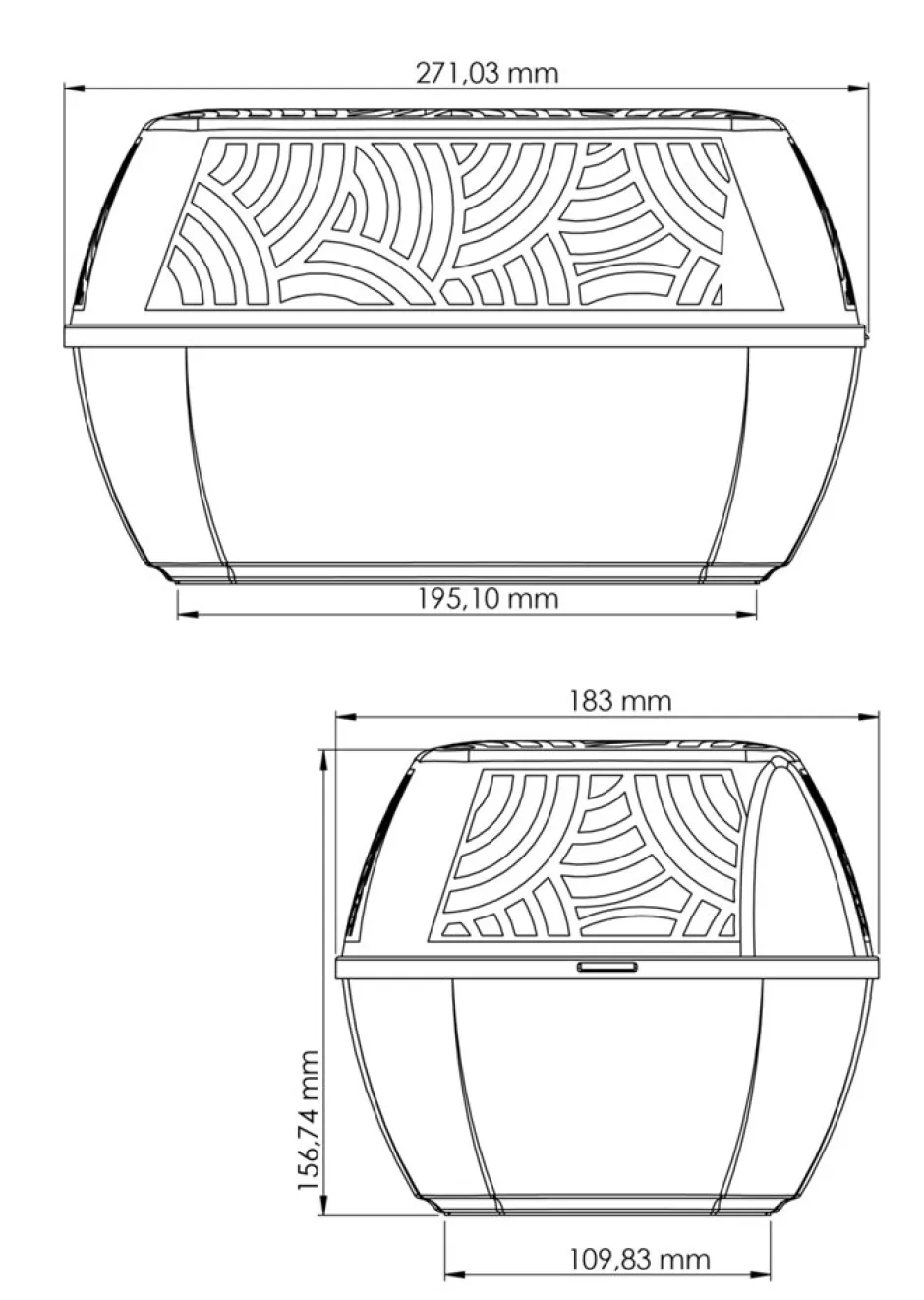 GoodHome Absorbeur d'humidité 40m² + 2 recharges galet 450g
