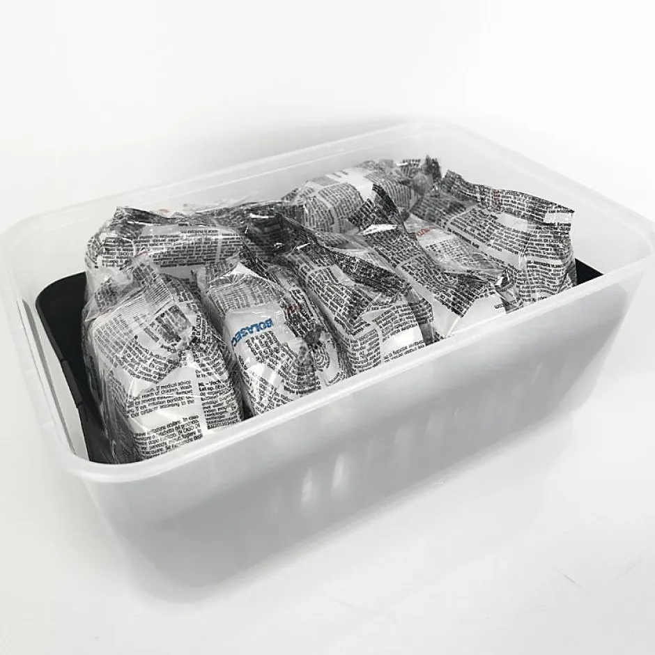 Procom Absorbeur d'humidité, protection anti-humidité -kit 40 m² + 7 recharges-