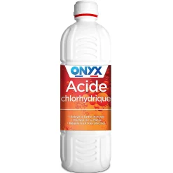 Onyx Acide chlorhydrique pour métal, carrelage, canalisations bricolage 1 L
