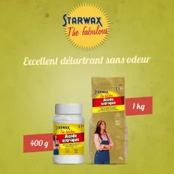 Starwax Acide citrique The fabulous 1kg Discount