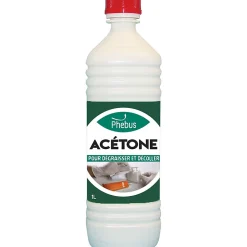 Phebus Acétone dégraissant décollant 1L